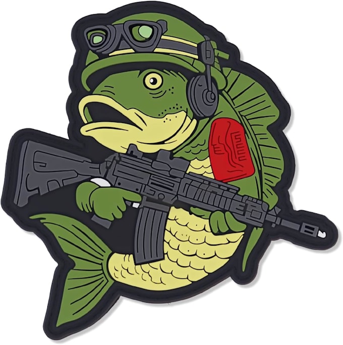 design custom pvc patches, rubber patch, 3d patch