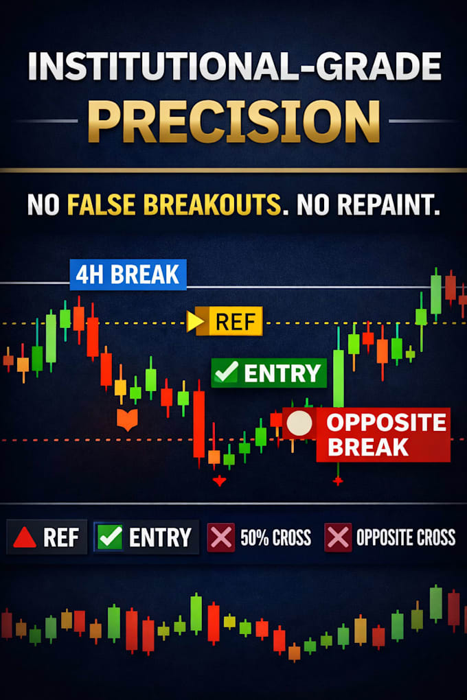create a non repaint gold scalping indicator for xauusd with precise entry