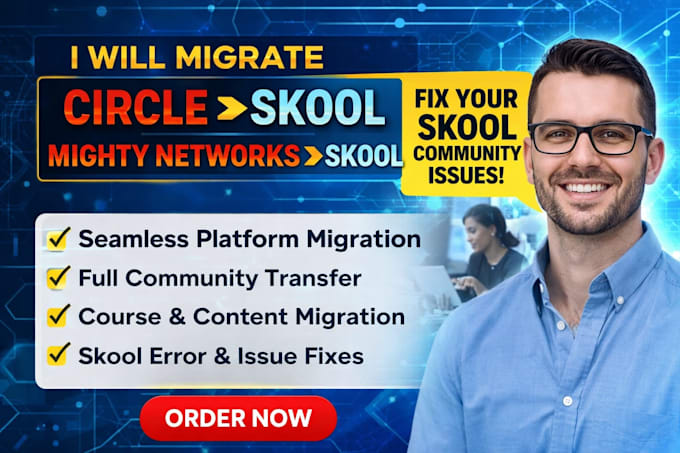 migrate circle to skool mighty network to skool community fix skool community
