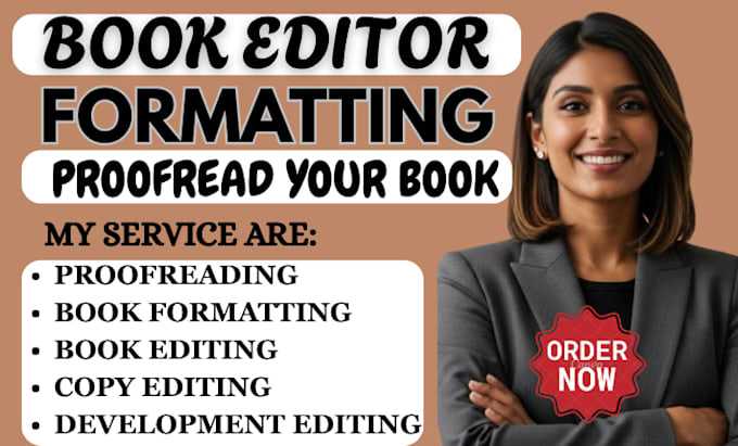 create book editing proofreading formatting line copy edit for your manuscript