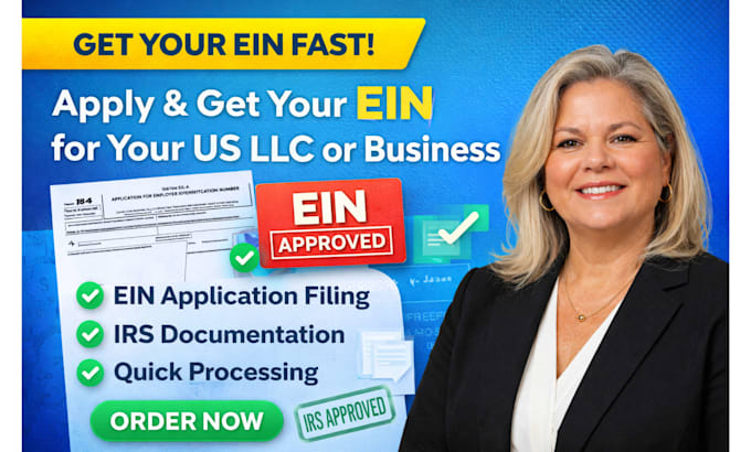 apply and get your ein for your US llc or business