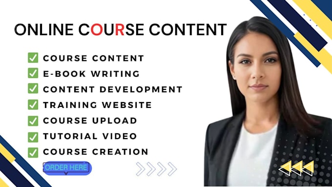 build full online course content with modules, lessons and activities