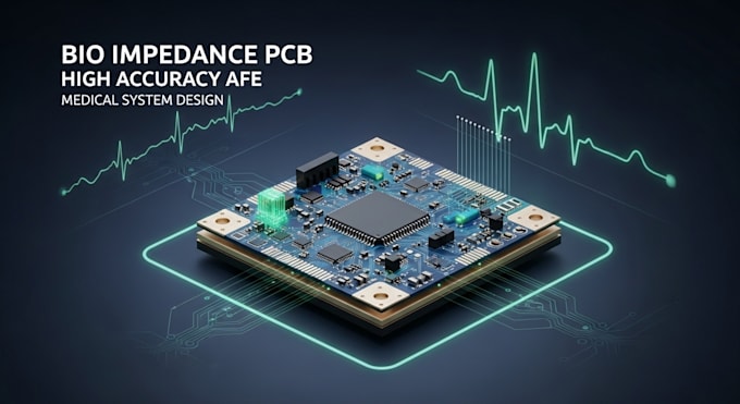design high accuracy bio impedance pcb with afe for medical systems