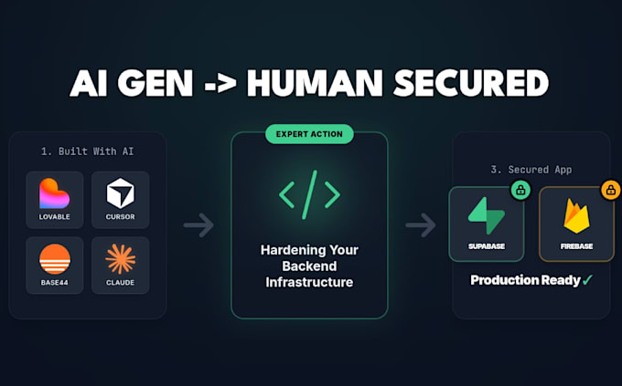 secure supabase or firebase backend and fix misconfigurations