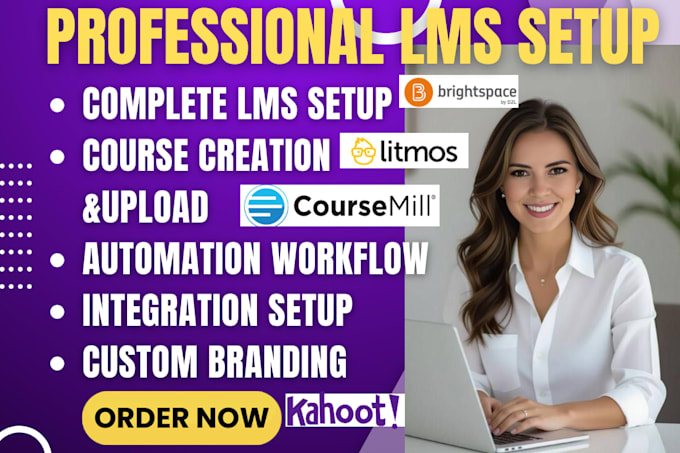 setup brightspace lms coursemill litmos vairkko suite trakstar learn kahoot