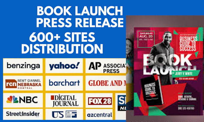write distribute post book press release press release distribution book launch