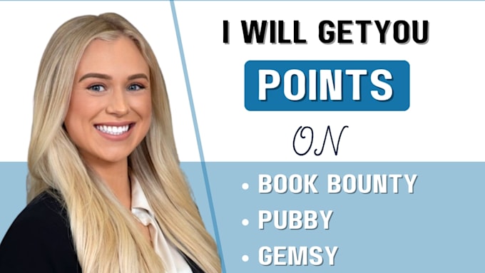 get you point on book bounty, pubby and gemsy