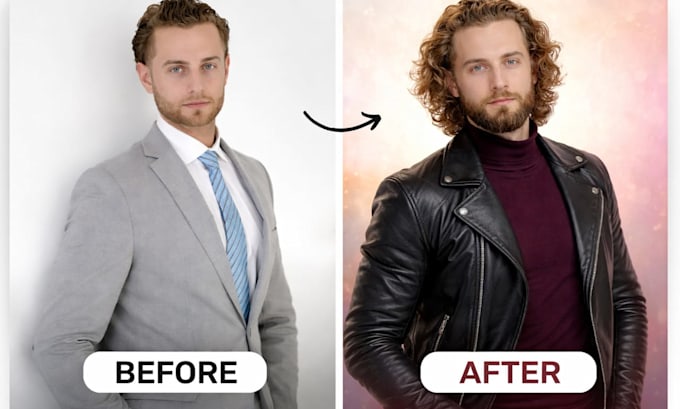 do realistic face swap, head replace, face change, body swap