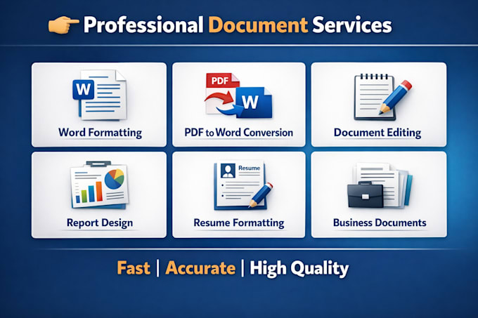 transform your messy document into a clean professional one