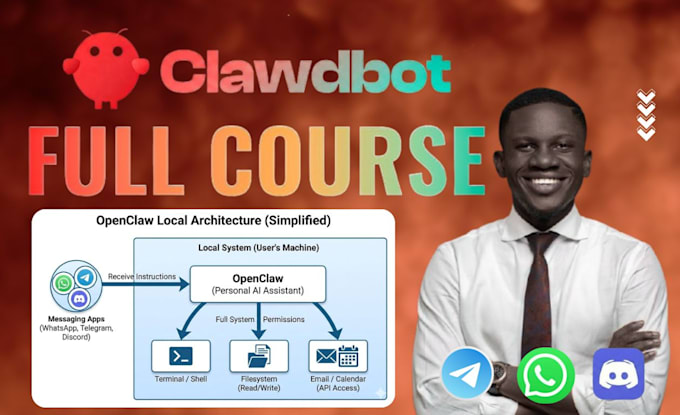 install, setup openclaw, clawdbot or moltbot ai automation with integrations