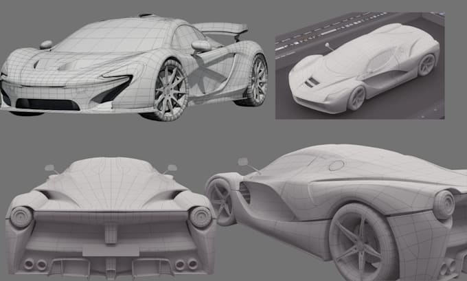 create and edit 3d printable car models and stl files for rc vehicles
