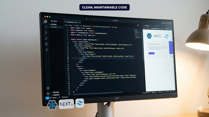convert figma to react, next js, and tailwind CSS pixel perfect