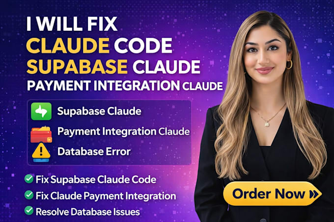 fix claude code supabase claude payment integration claude code database error