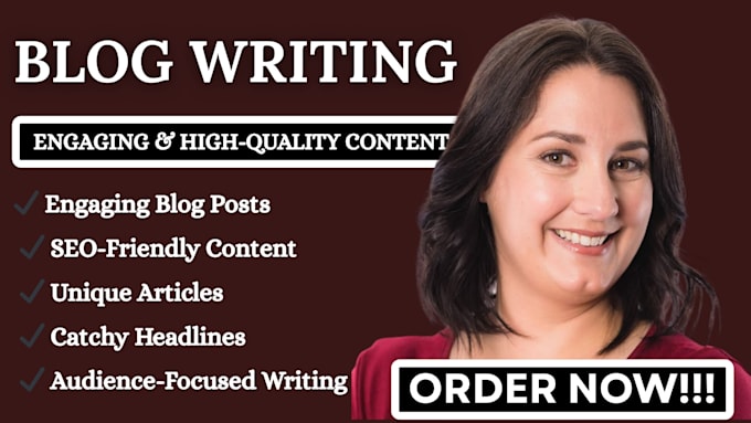 write engaging blog posts for your website