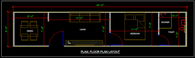 design a container house 2d floor plans