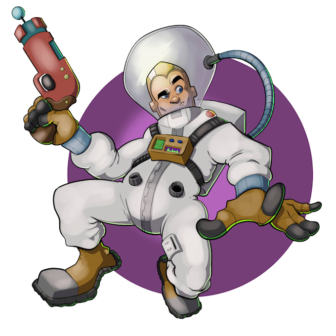 design a professional mascot character