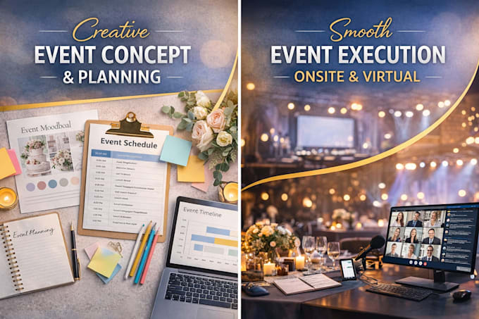 organize your event smoothly, my boss