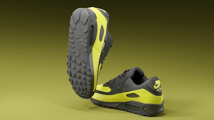 create 3d shoe model, sneaker design and stl files