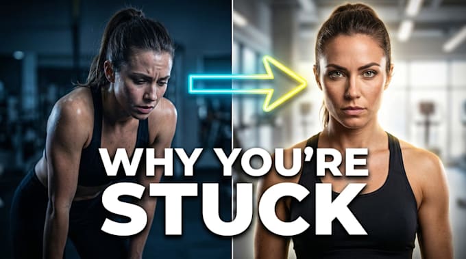design amazing self improvement youtube thumbnails high CTR
