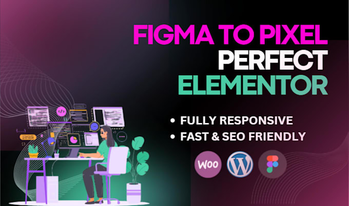 convert figma to elementor pixel perfect wordpress site