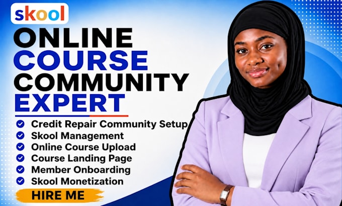 skool online community setup skool online course creation skool community setup