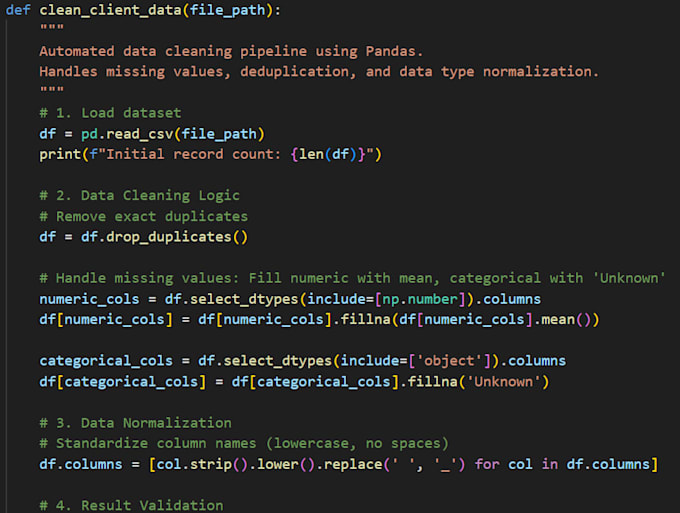 clean and organize your messy data using python and pandas