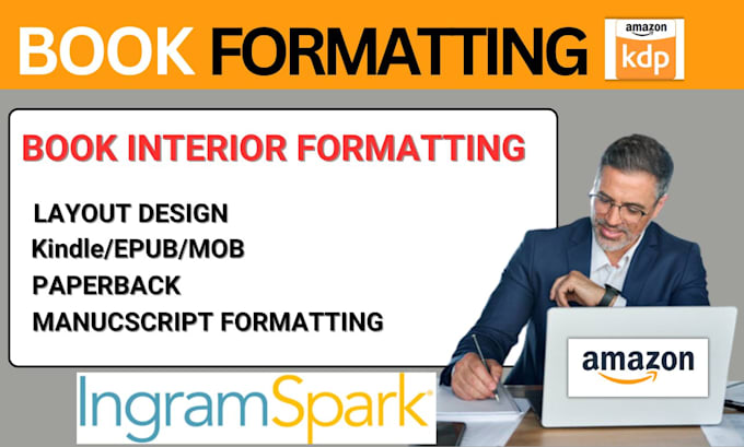 book interior formatting for amazon kindle publishing paperback formatting