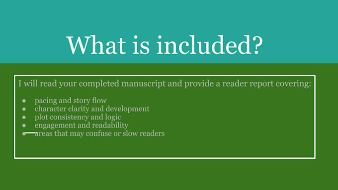beta read your fiction manuscript with actionable feedback