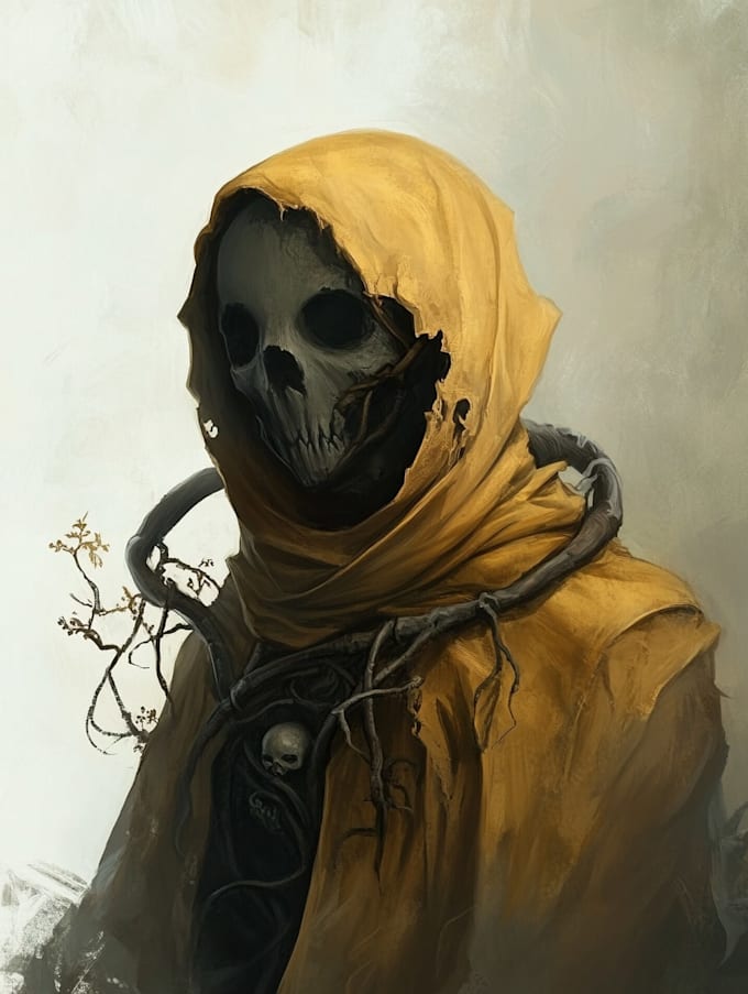 create a horror character