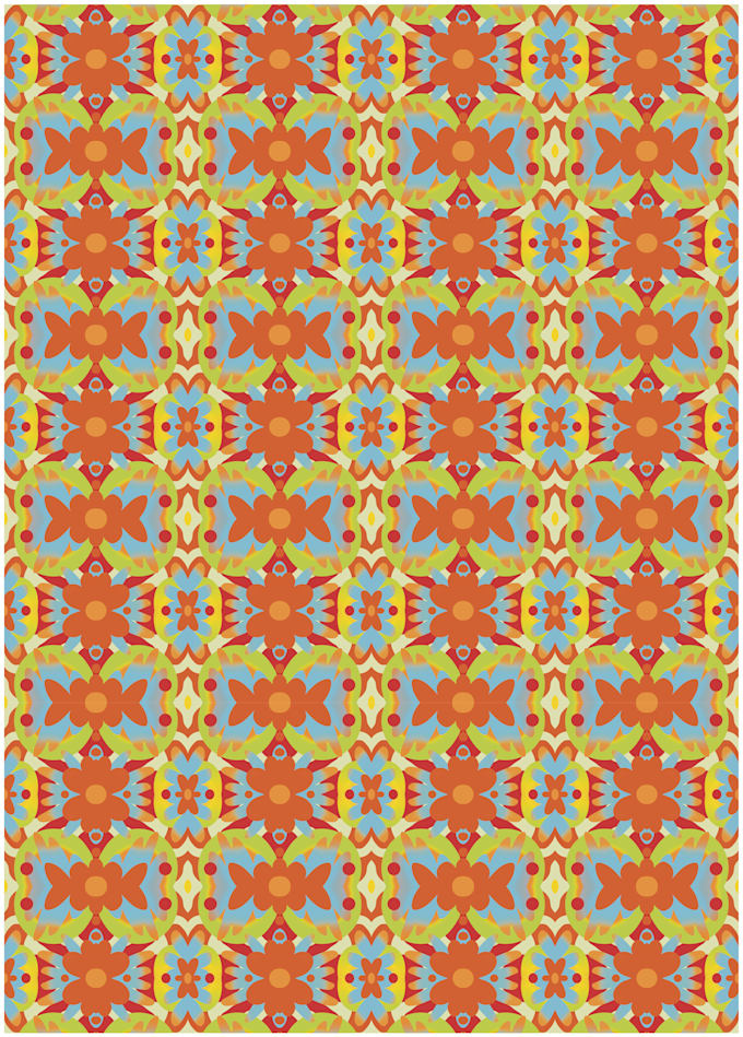 design custom seamless pattern for packaging and stationery