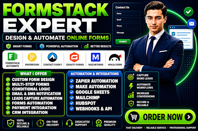 design formstack automate paperform contact form 7 gravity, machforms ninja form