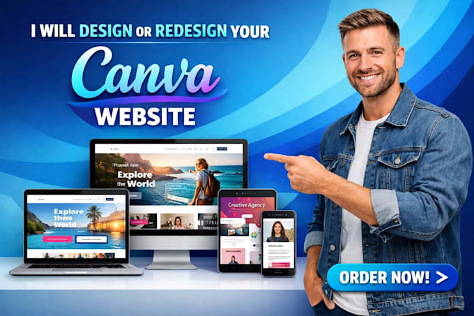 design canva website canva redesign canva ugc portfolio canva landing page
