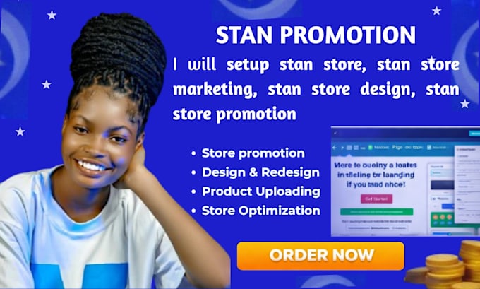 setup stan store, stan store marketing, stan store design, stan store promotion