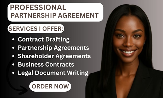 draft partnership or shareholder agreement for US and non US