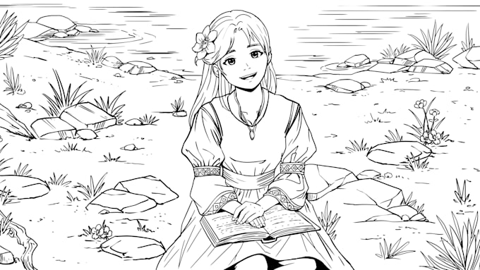 do narrative scene sketches for your game