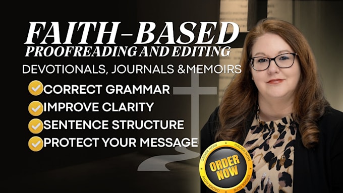 be your book editor for your christian ebook, devotionals, prayer journals