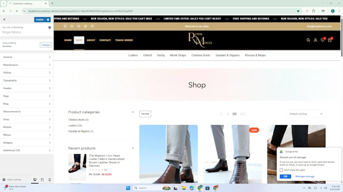 develop bussiness website with python coding