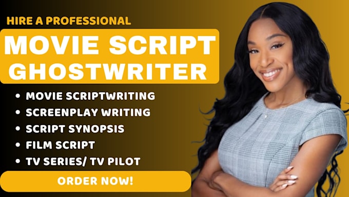 ghostwrite script movie script writing tv film script writer screenplay writer