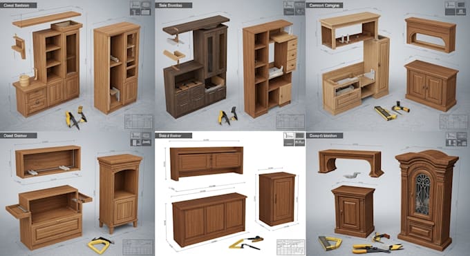 deliver professional carpentry and woodworking design plan