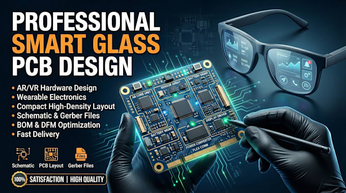 create custom smart pcb with embedded control and power optimation