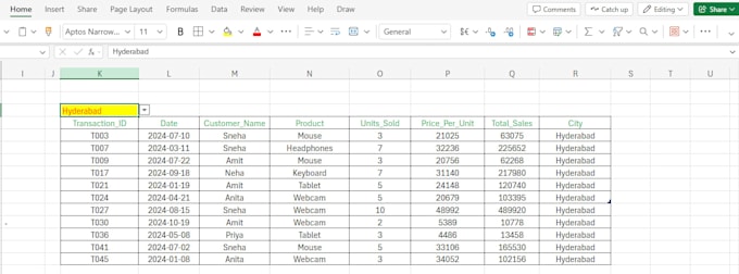 excel data cleaning and formatting