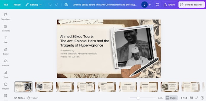 design engaging elearning course slides, training and academic presentations