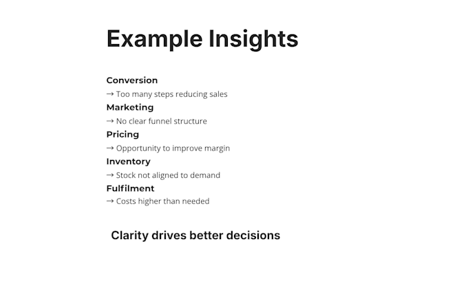 audit your shopify ecommerce store to improve conversion and profit