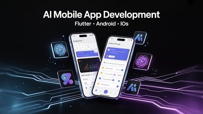 develop ai mobile app using flutter for ios and android app development