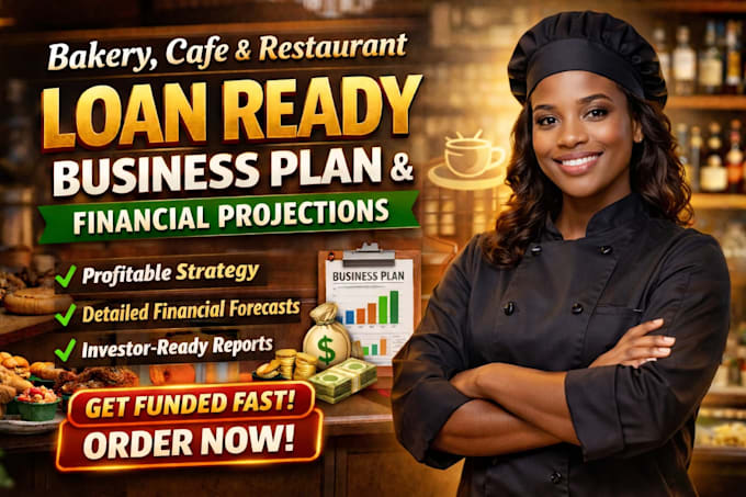 write bakery cafe coffee shop restaurant loan ready business plan financial