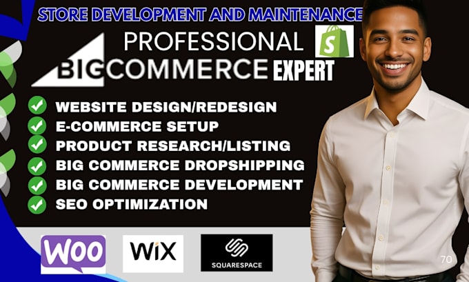 design redesign bigcommerce store, bigcommerce website,fix,customize store