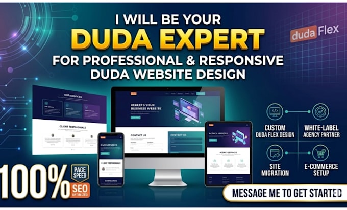 be your duda expert for professional and responsive duda website design
