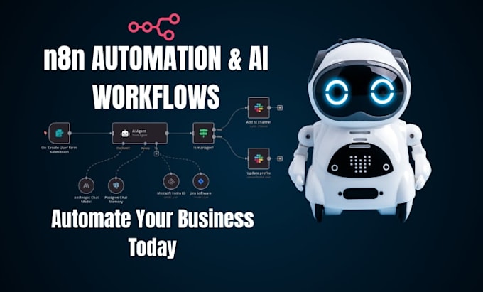 develop n8n automation, n8n workflow, ai automation, or n8n ai agent