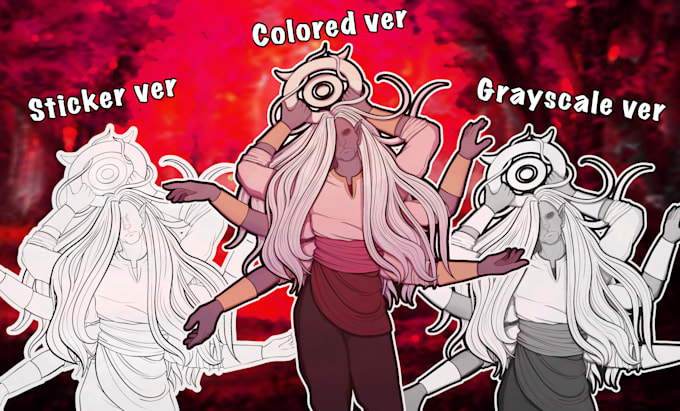 draw a full body character for you