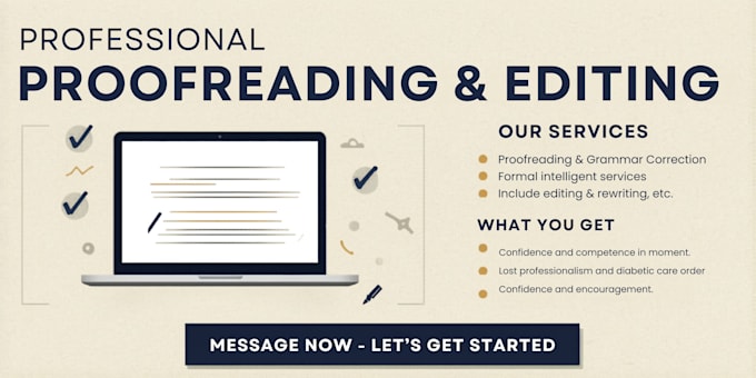 proofread and edit your document